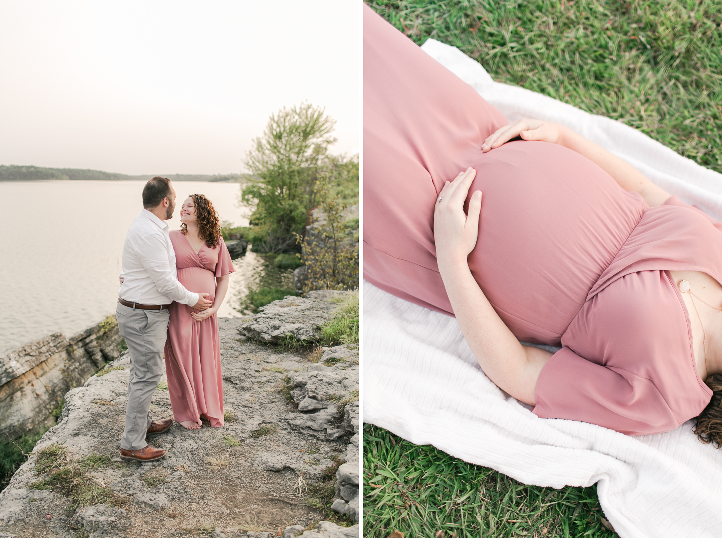 Kansas City Maternity Photographer Alissa Bird Portraits Lake Session