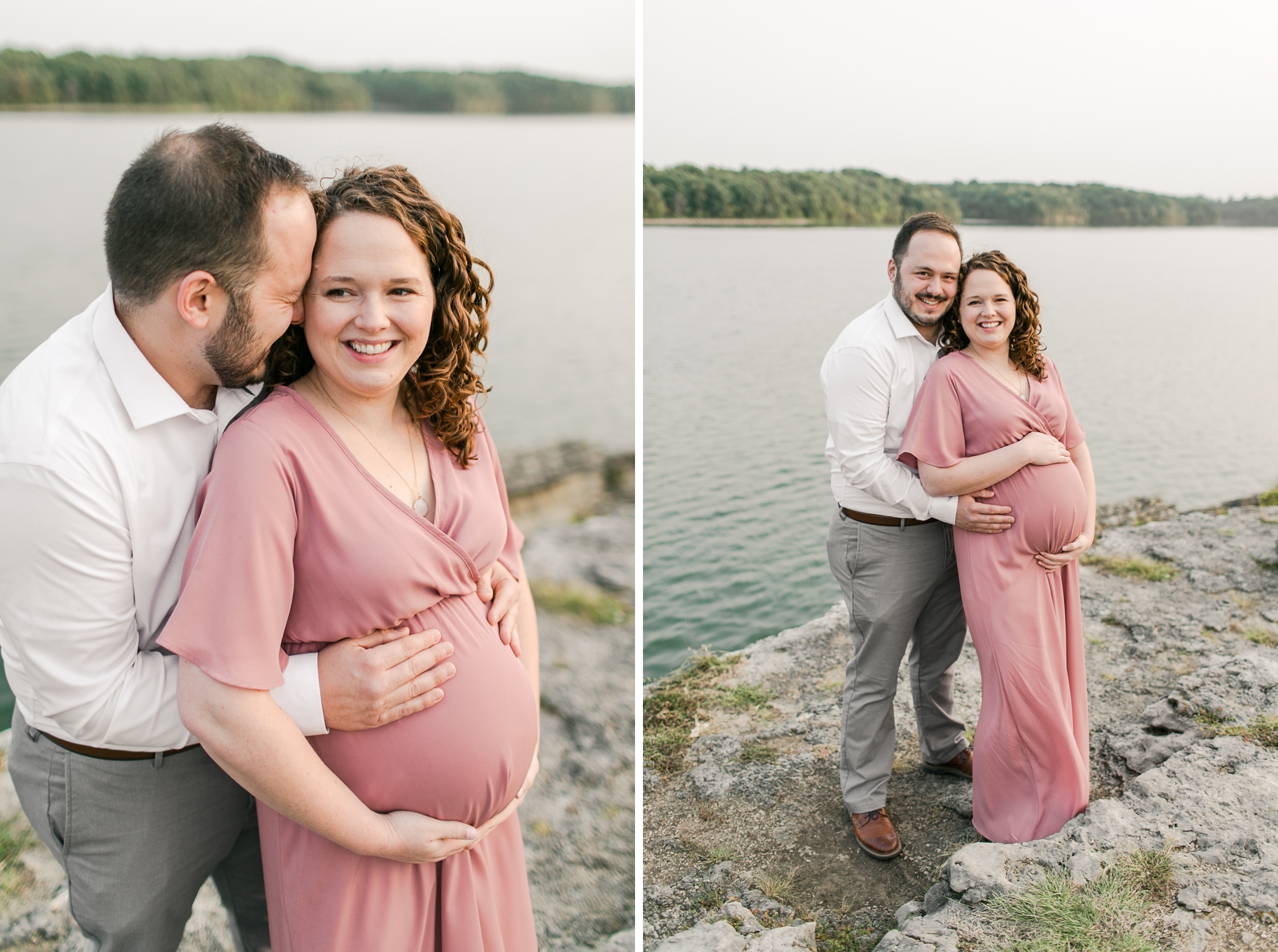 Kansas City Maternity Photographer Alissa Bird Portraits Lake Session