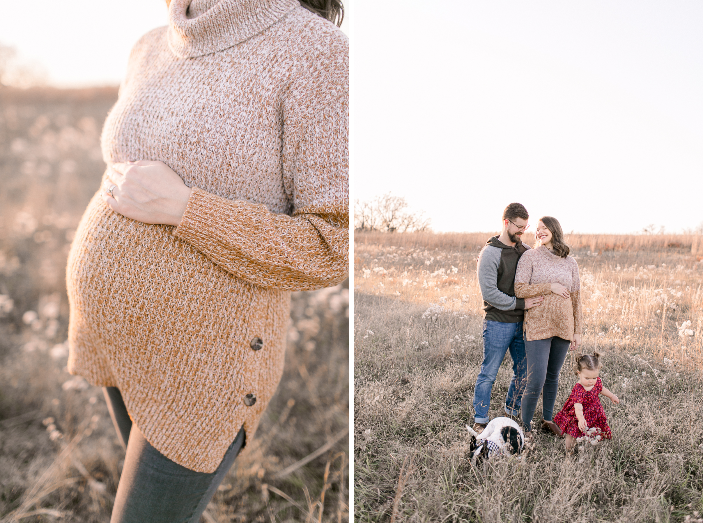 Kansas City Family Photographer - Kansas City Fall Mini Sessions - Fall Field Photos