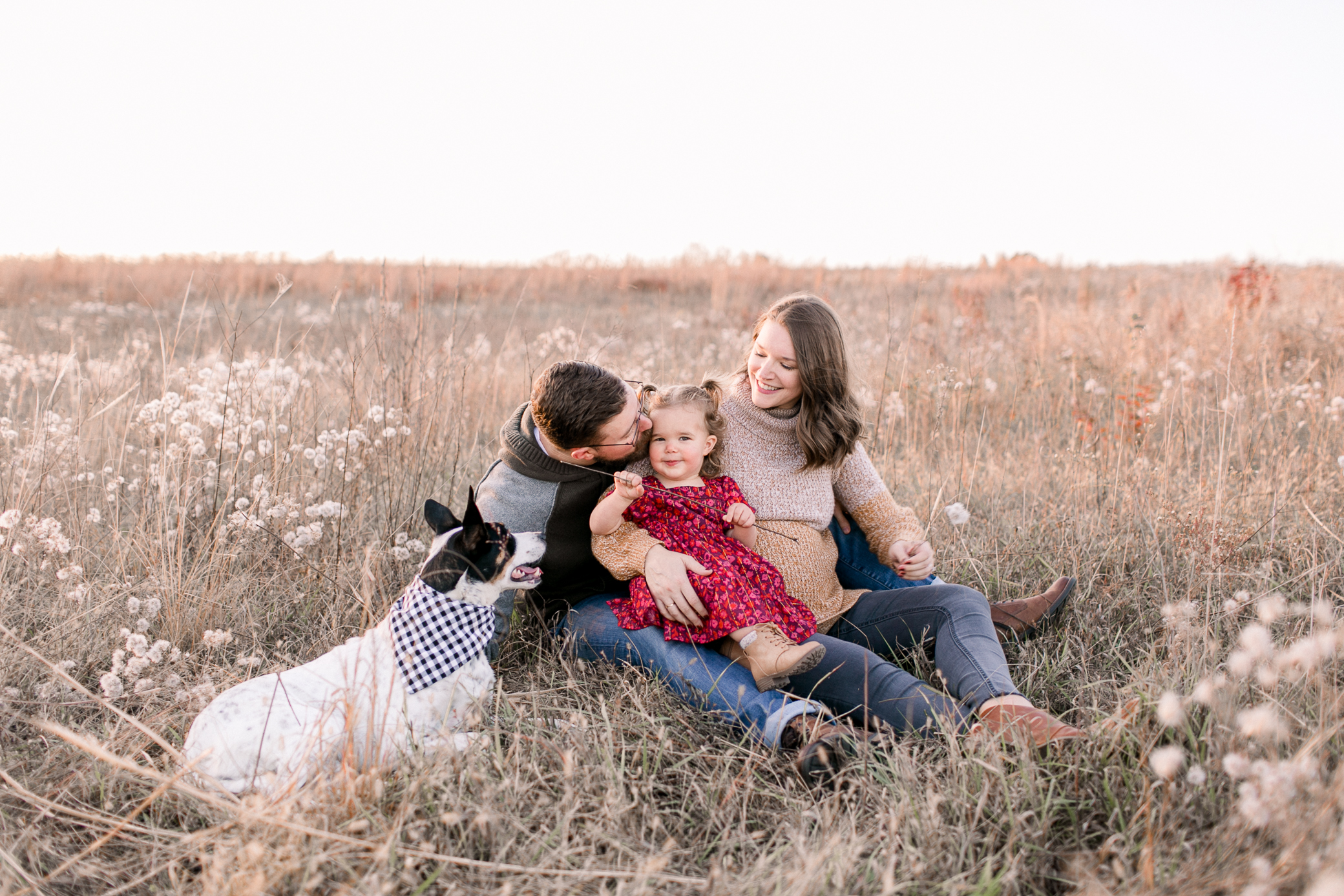 Kansas City Family Photographer - Kansas City Fall Mini Sessions - Fall Field Photos