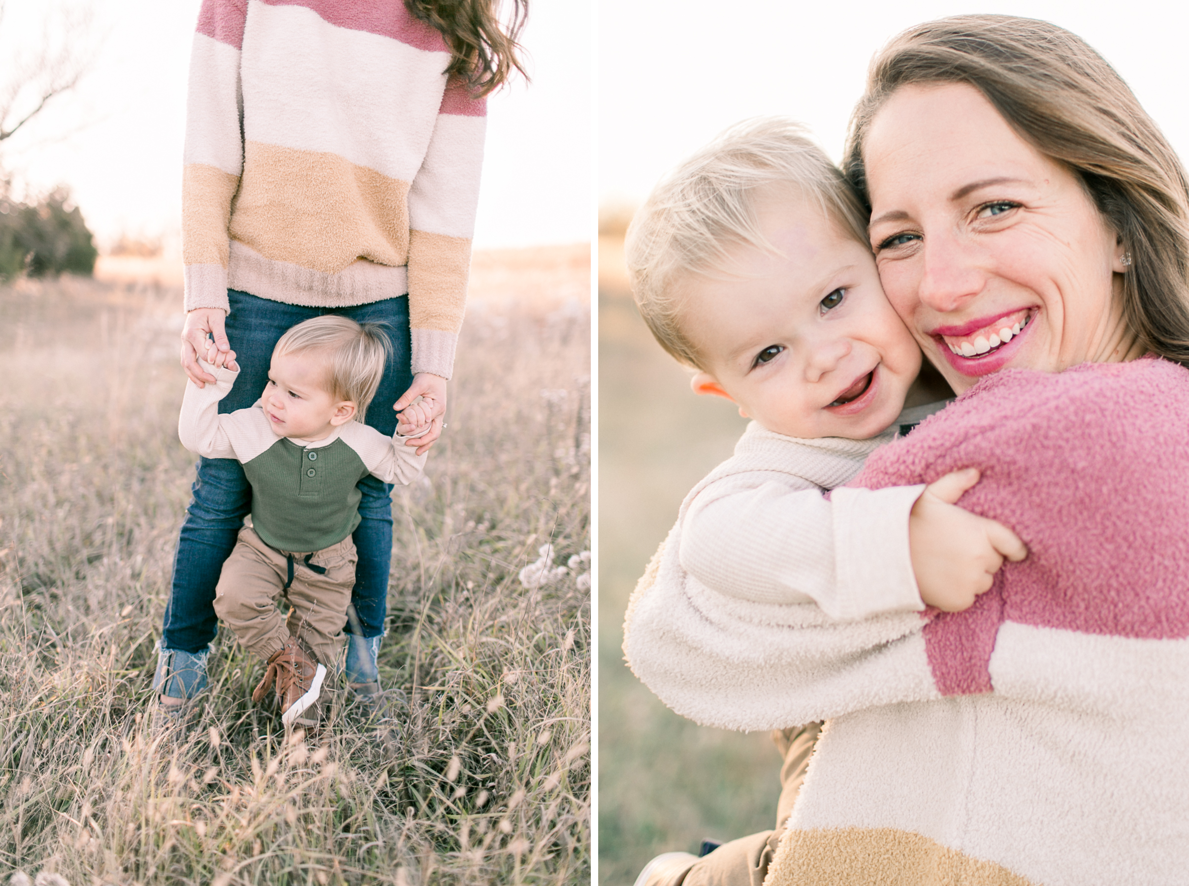 Kansas City Family Photographer - Kansas City Fall Mini Sessions - Fall Field Photos