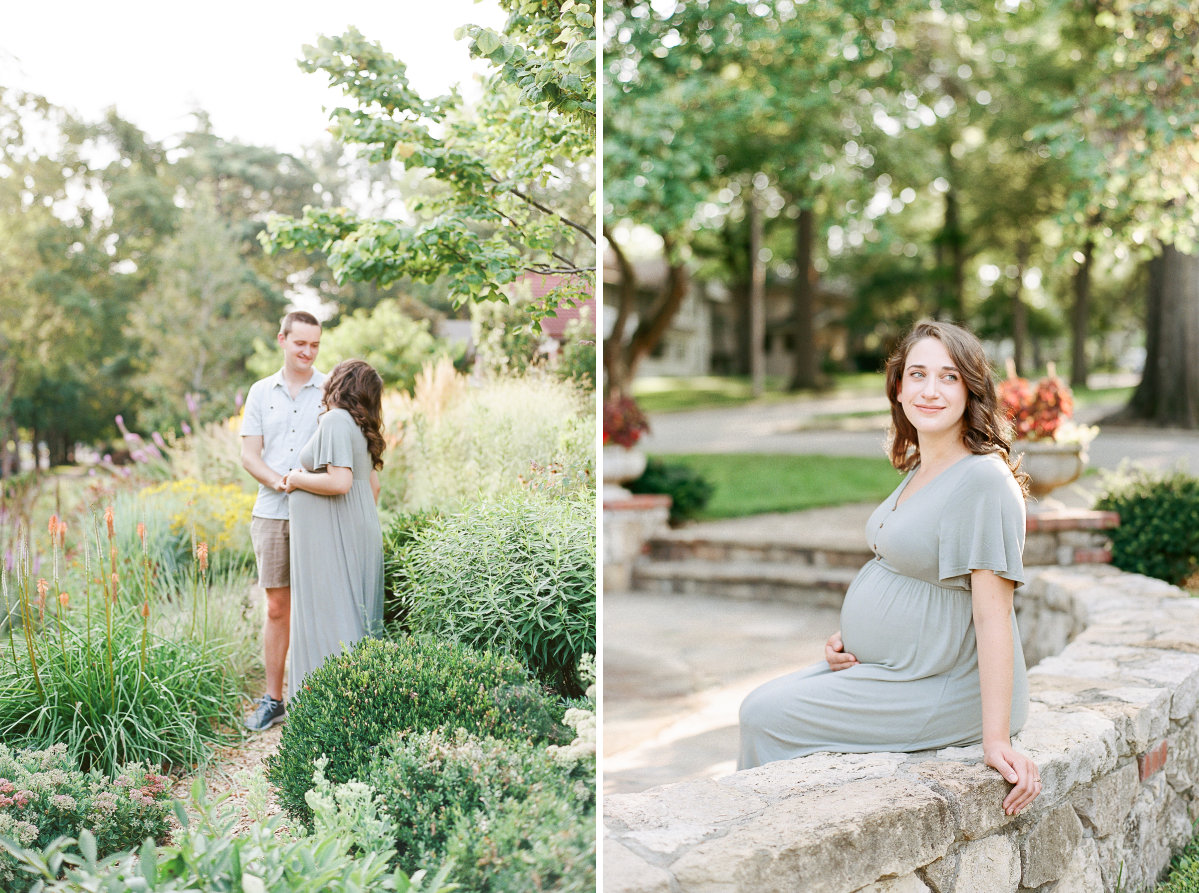 Kansas-City-Maternity-Photography-Kansas-City-Film-Photographer-Kansas-City-Maternity-Photographer-Kansas-City-Summer-Garden-Maternity-Session-Alissa-Bird-Portraits-2