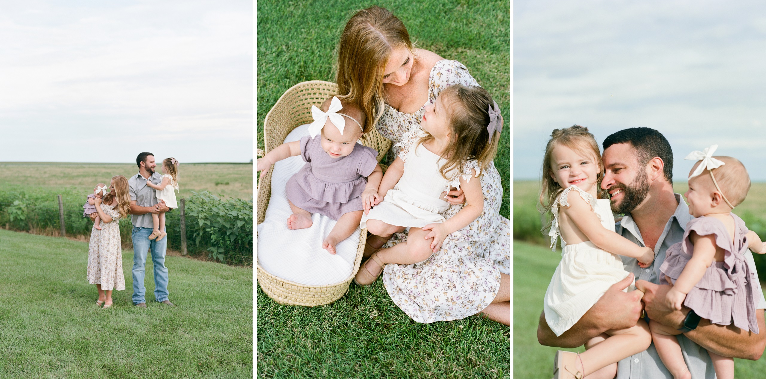 Kansas City Family Photographer Summer photos on family property KC film photographer