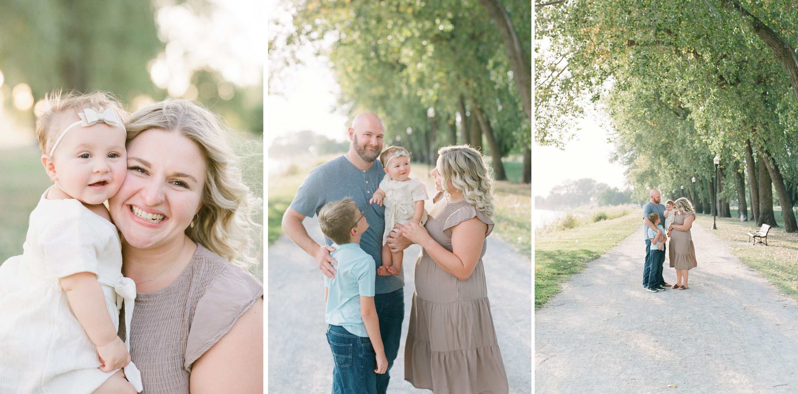 Kansas City September fall family photos KC film photographer