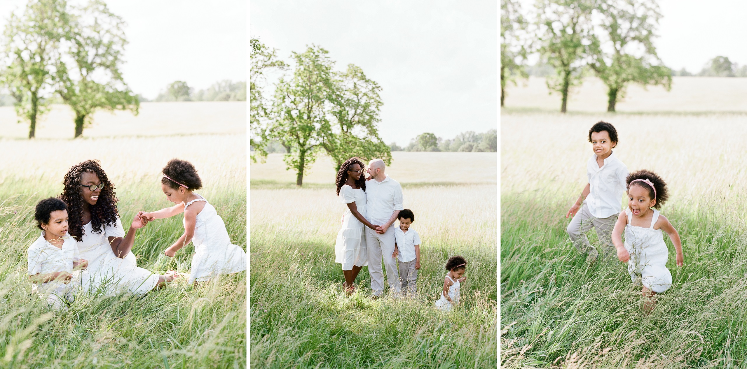 Kansas City summer field family session KC family photographer Alissa Bird Portraits