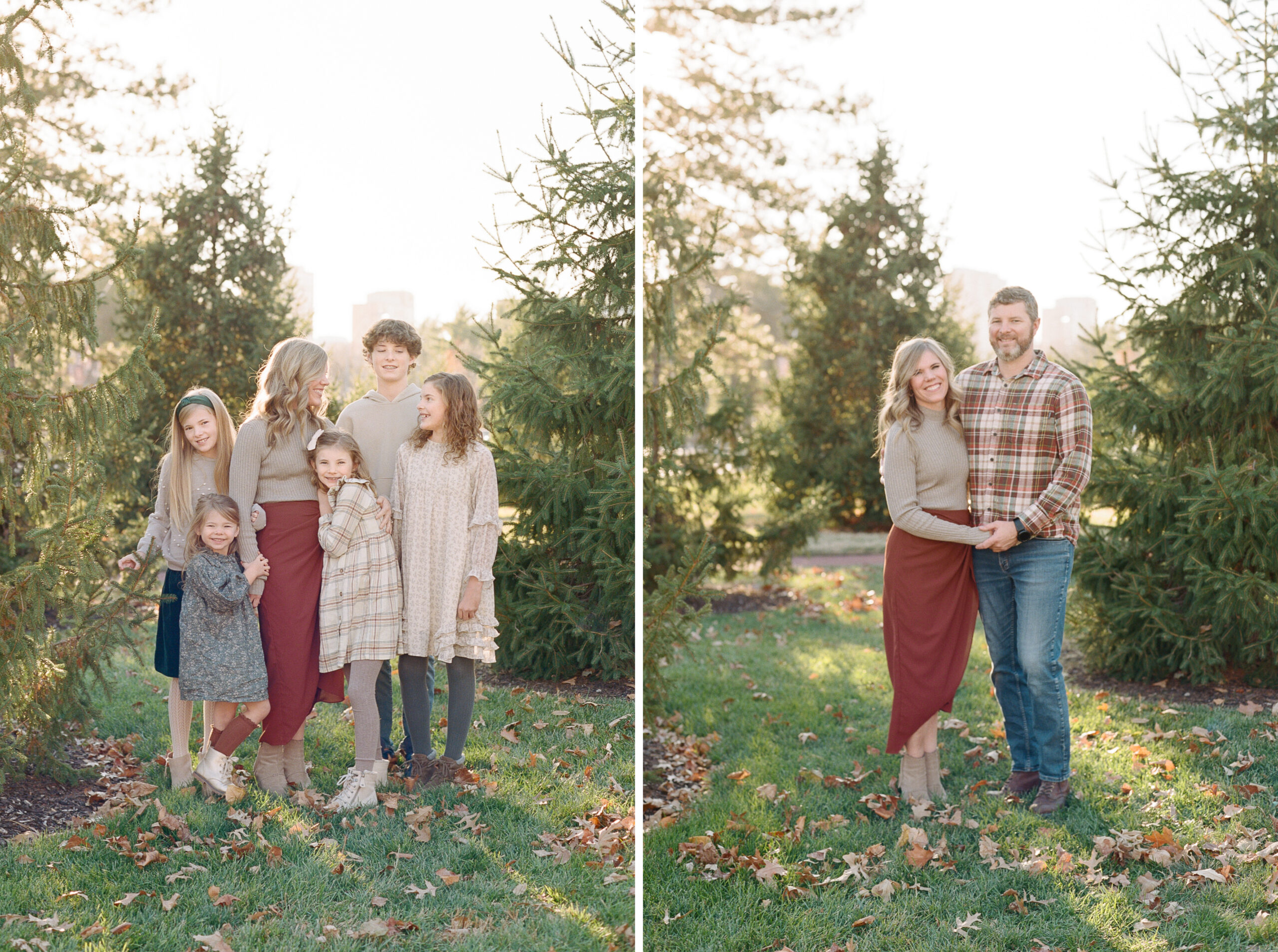 3 - Kansas City Family Photographer Holiday photos for family with 5 kids Alissa Bird Portraits