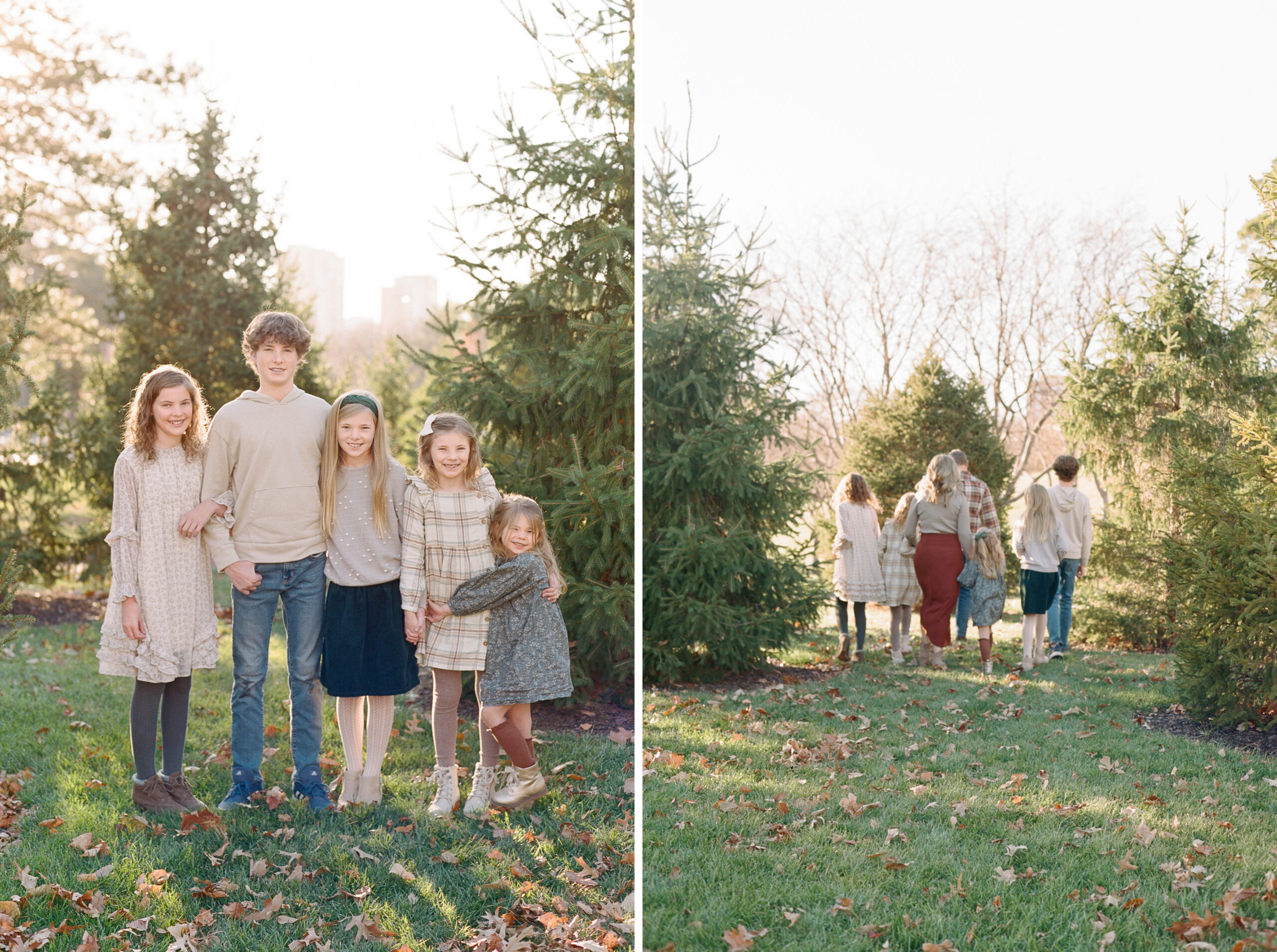 4 - Kansas City Family Photographer Holiday photos for family with 5 kids Alissa Bird Portraits