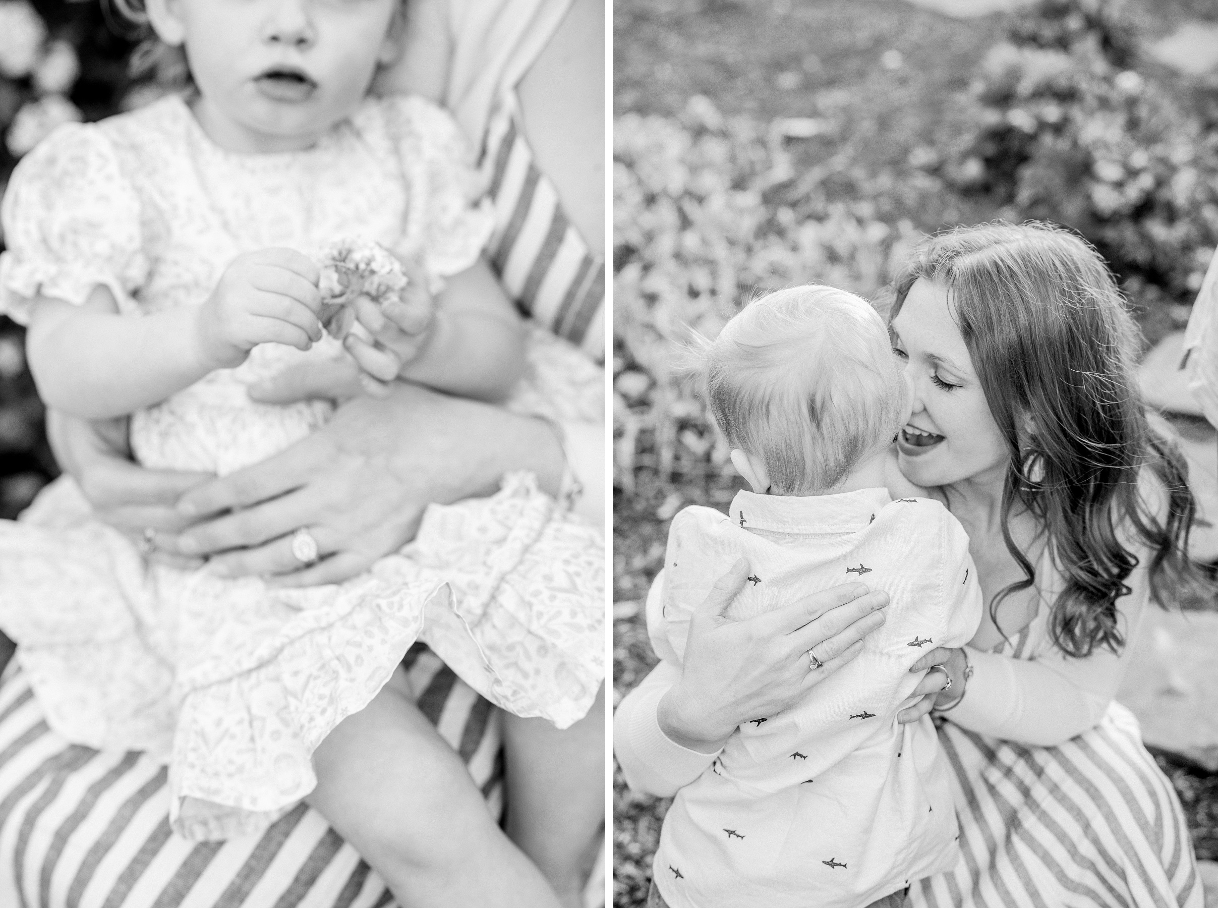 7-Kansas-City-Family-Photographer-Spring-Lifestyle-family-photos-of-mom-holding-and-hugging-her-babies-1
